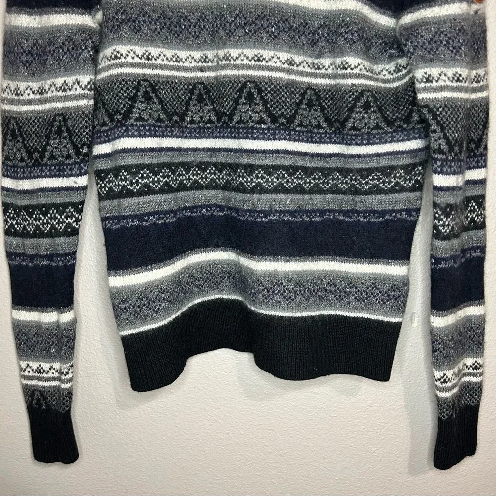 Royal Robbins Sequoia Standard Fit wool blend fair isle sweater mens size medium